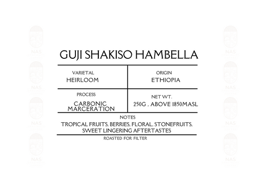 Guji Shakiso Hambella - Ethiopia (Filter)