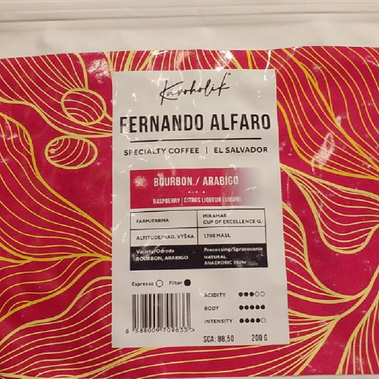 Fernando Alfaro - anaerobic natural - El Salvador (Filter)