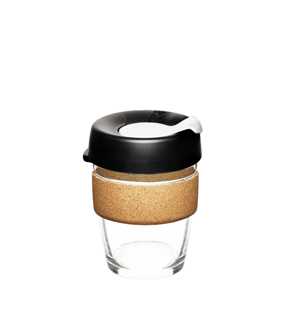 KeepCup | BREW CORK - Black & White (M)